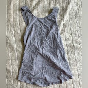 Open Back Workout Tank